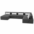 Set Divano da Giardino BALI XXL - Resistente alle Intemperie - Moderno per Terrazza e Balcone - Colore Antracite
